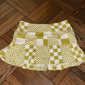 urban outfitters green skirt size small